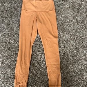 TnAction leggings. Like new. Color burnt Orange